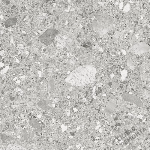 Фото Керамогранит матовый Alma Ceramica Холли GFU6060HOL70R серый 600*600*9 – купить в Новосибирске: цена, описание, фото. Интернет-магазин 3
