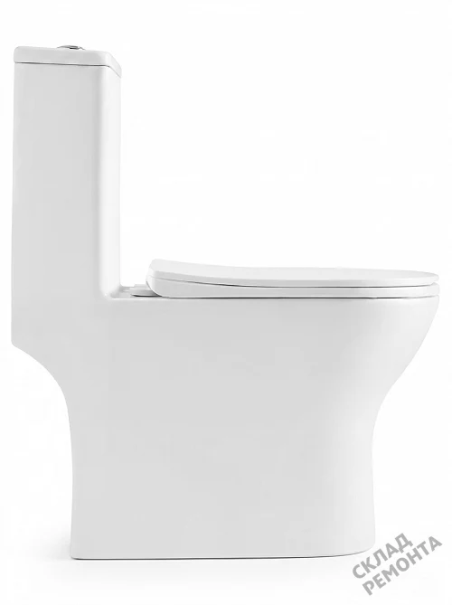 Фото Унитаз моноблок BelBagno Lounge BB8618CPR-MN/SC безободковый купить в Новосибирске: цена, описание, фото. Интернет-магазин 5