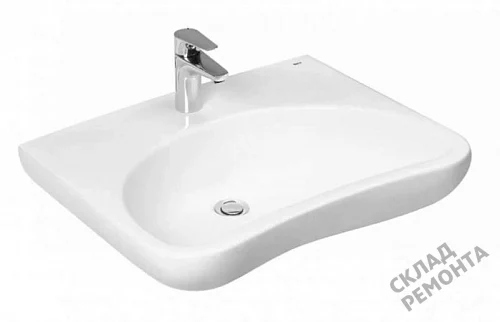 Фото Раковина универсальная Roca Access ZRU9307659, 64 см купить в Новосибирске: цена, описание, фото. Интернет-магазин 2