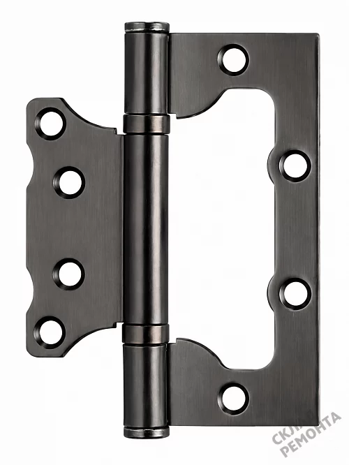 Фото Петля универсальная Adden Bau 100X75X2.5 BUT GRAPHITE до 15 кг, 100*75*2,5 мм, графит – купить в Новосибирске: цена, описание, фото. Интернет-магазин. 1