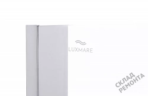 Фото Душевая перегородка LUXMARE LXM04-100-CH стекло 8 мм 100*195 купить в Новосибирске: цена, описание, фото. Интернет-магазин 7