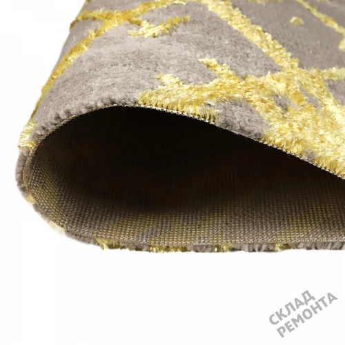 Фото Ковролин Kaplanser Faber 8449 53 Grey/Gold серый – купить в Новосибирске: цена, описание, фото. Интернет-магазин 3