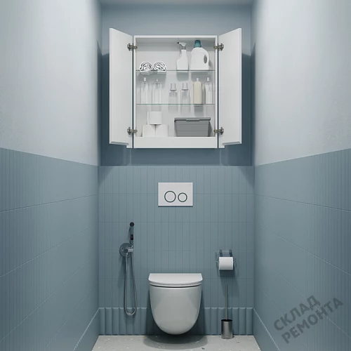 Фото Шкаф подвесной Iddis Эдифис EDI60W0i97, белый купить в Новосибирске: цена, описание, фото. Интернет-магазин 2