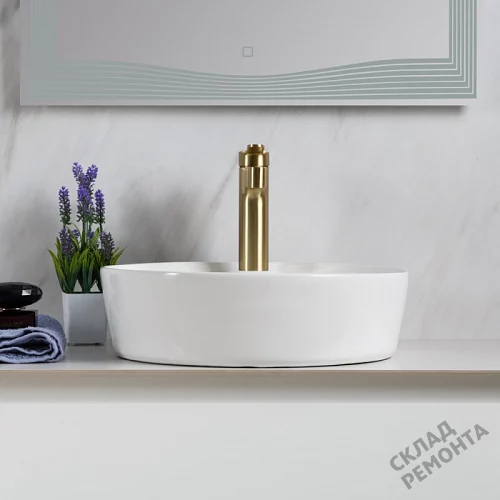 Фото Раковина накладная BelBagno BB1306 43 см купить в Новосибирске: цена, описание, фото. Интернет-магазин 5