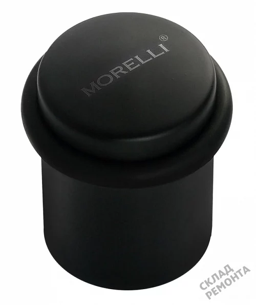 Фото Дверной ограничитель Morelli DS3 BL черный – купить в Новосибирске: цена, описание, фото. Интернет-магазин. 1