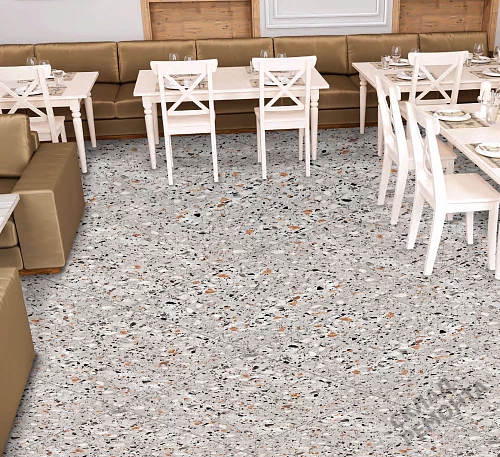 Фото Керамогранит матовый ProGRES Evia Terrazzo NR0373 многоцветный 600*600*10 – купить в Новосибирске: цена, описание, фото. Интернет-магазин 2