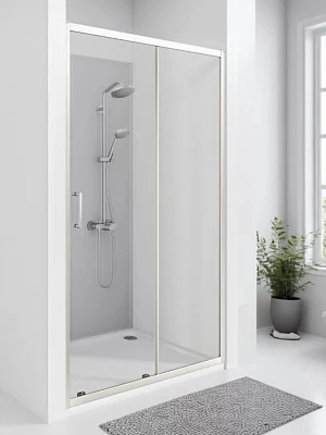 Душевая дверь Bas Cube WTW-120-C-CH стекло 5 мм 120