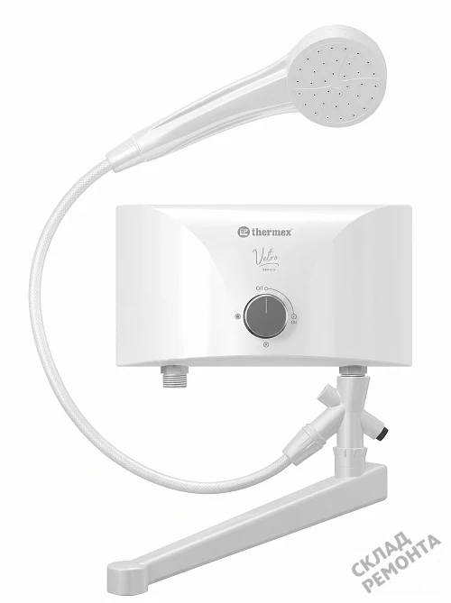 Фото Водонагреватель проточный Thermex Vetro 6500 combi – купить в Новосибирске: цена, описание, фото. Интернет-магазин 2