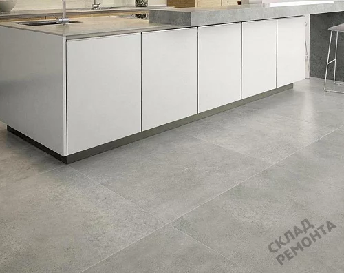 Фото Керамогранит матовый Steppe Ceramics Concrete Grey серый 600*600*9 – купить в Новосибирске: цена, описание, фото. Интернет-магазин 3