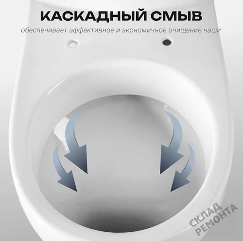 Фото Унитаз компакт напольный Santeri Ультра купить в Новосибирске: цена, описание, фото. Интернет-магазин 3