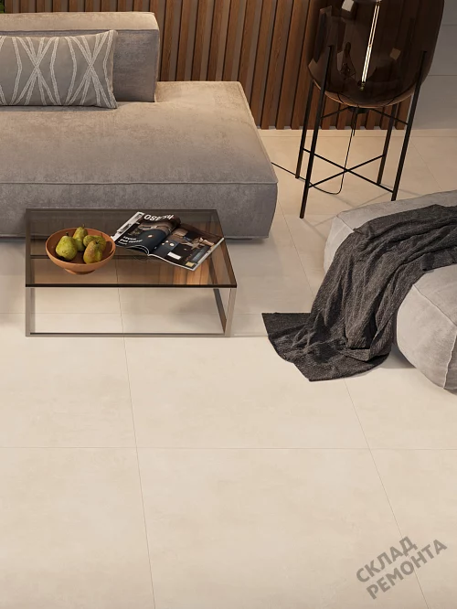 Фото Керамогранит матовый Alma Ceramica Мурал GFU6060MUR04R бежевый 600*600*9 – купить в Новосибирске: цена, описание, фото. Интернет-магазин 1