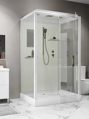 Душевая кабина Niagara Standart ST100/80/15Q низкий поддон прямоугольная 100*80