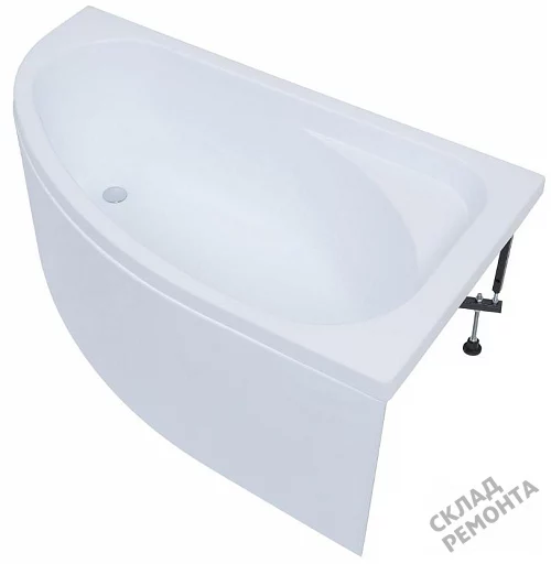 Фото Ванна акриловая Aquanet Mia R 140*80  купить в Новосибирске: цена, описание, фото. Интернет-магазин 3