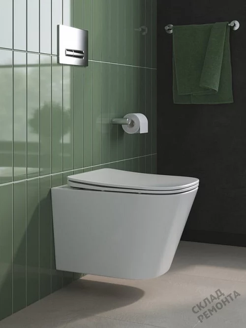 Фото Унитаз подвесной BelBagno Due 2.0 BB7107CHR/SC безободковый купить в Новосибирске: цена, описание, фото. Интернет-магазин 1