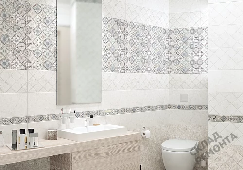 Фото Бордюр Alma Ceramica Тревис BWU58TVS404 бежевый 249*500 – купить в Новосибирске: цена, описание, фото. Интернет-магазин 2