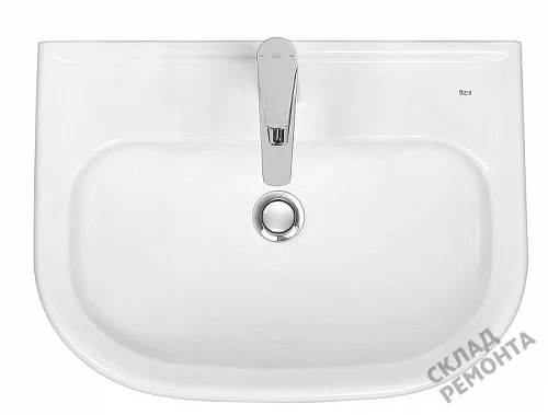 Фото Раковина универсальная Roca Access ZRU9307608, 50 см купить в Новосибирске: цена, описание, фото. Интернет-магазин 5