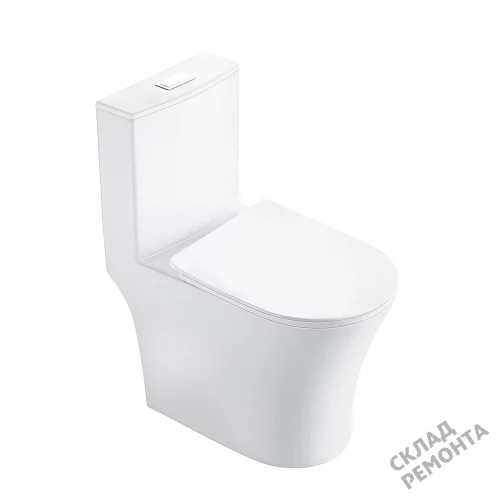 Фото Унитаз напольный Grossman Thin Rim GR-5607SQ купить в Новосибирске: цена, описание, фото. Интернет-магазин 3