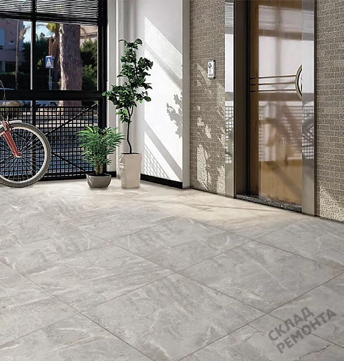 Фото Керамогранит матовый ProGRES Matera GSR0071 серый 600*600*10 – купить в Новосибирске: цена, описание, фото. Интернет-магазин 4