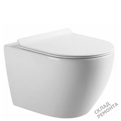 Фото Унитаз подвесной Calypso CS74UQ-TK ультратихий смыв купить в Новосибирске: цена, описание, фото. Интернет-магазин 2