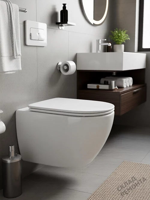 Фото Унитаз подвесной Calypso CS46UQ-OKS ультратихий смыв купить в Новосибирске: цена, описание, фото. Интернет-магазин 1