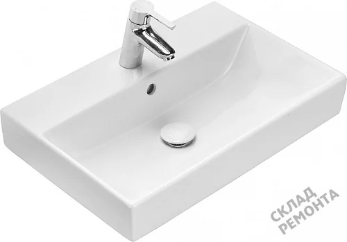 Фото Раковина на тумбу Roca Oleta 3274C400Y, 60 см купить в Новосибирске: цена, описание, фото. Интернет-магазин 5