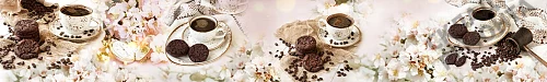 Фото Кухонный фартук пластик 1,3 мм СПК Черный кофе 6212 – купить в Новосибирске: цена, описание, фото. Интернет-магазин 2