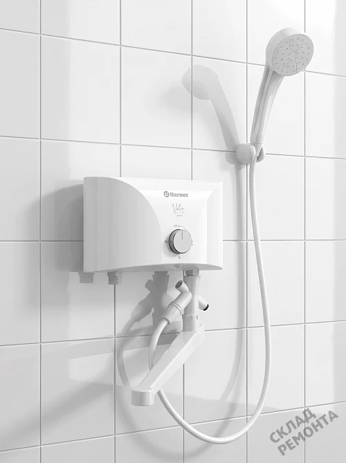 Фото Водонагреватель проточный Thermex Vetro 6500 combi – купить в Новосибирске: цена, описание, фото. Интернет-магазин 1