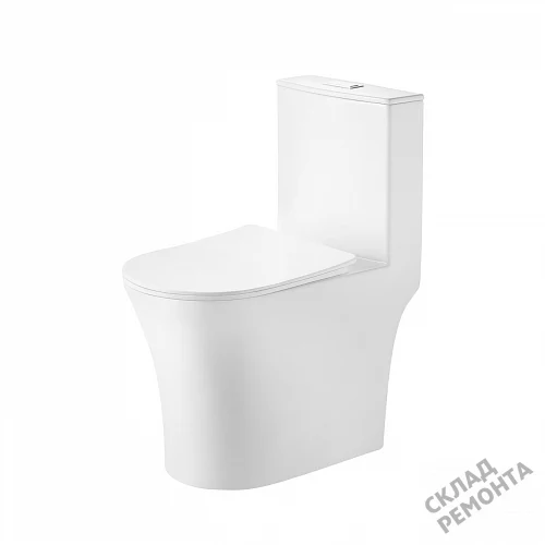 Фото Унитаз напольный Grossman Thin Rim GR-5607SQ купить в Новосибирске: цена, описание, фото. Интернет-магазин 2