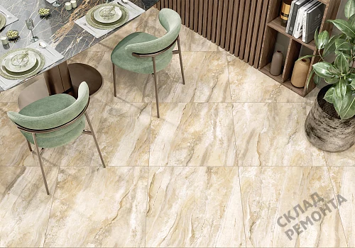Фото Керамогранит лаппатированный New Trend Нил GP40NIL11L бежевый 600*600*9 – купить в Новосибирске: цена, описание, фото. Интернет-магазин 5