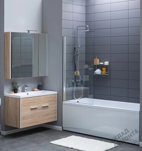Фото Ванна акриловая Aquanet Bright 180*80  купить в Новосибирске: цена, описание, фото. Интернет-магазин 3