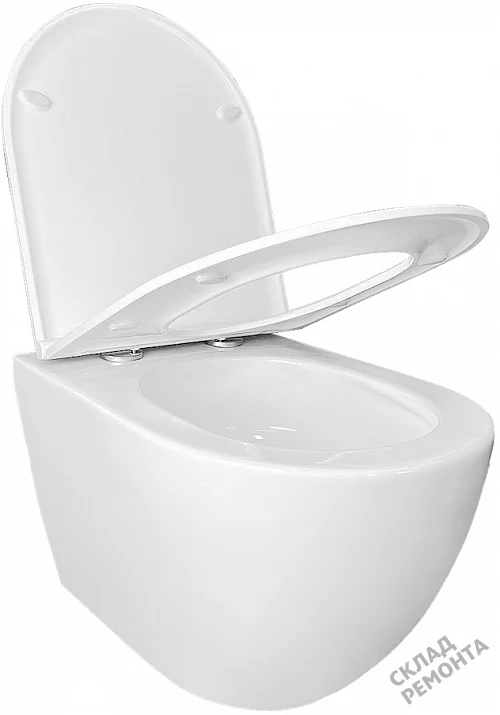 Фото Унитаз подвесной Calypso CS3196UQ-OK ультратихий смыв купить в Новосибирске: цена, описание, фото. Интернет-магазин 3