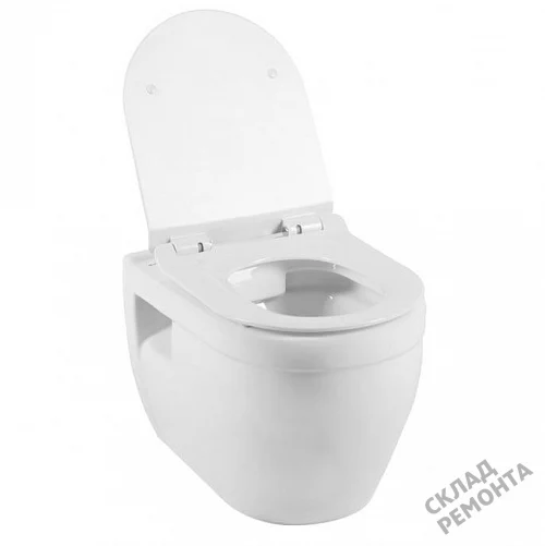 Фото Унитаз подвесной Aquanet Glide-W (210772) безободковый купить в Новосибирске: цена, описание, фото. Интернет-магазин 3