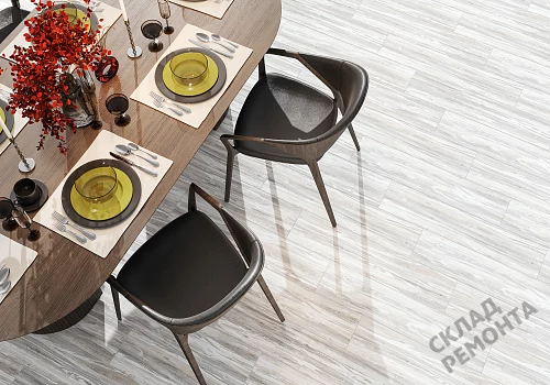 Фото Керамогранит матовый Alma Ceramica Альпина GFA92ALP04R серо-бежевый 200*900*7 – купить в Новосибирске: цена, описание, фото. Интернет-магазин 2