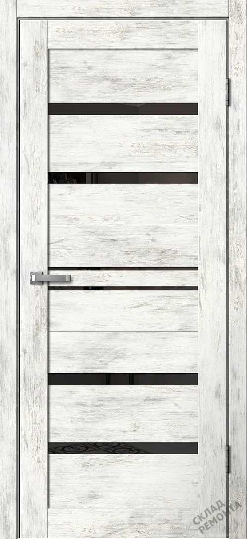 Фото Дверь FlyDoors Барн B01 ель альпийская, ПВХ, черное стекло – купить в Новосибирске: цена, описание, фото. Интернет-магазин. 1