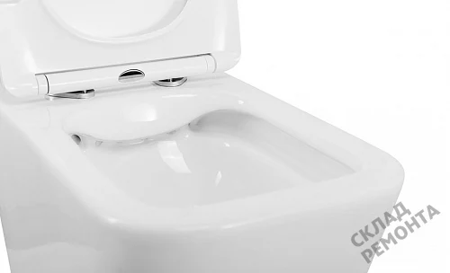 Фото Унитаз подвесной BelBagno Due 2.0 BB7107CHR/SC безободковый купить в Новосибирске: цена, описание, фото. Интернет-магазин 5