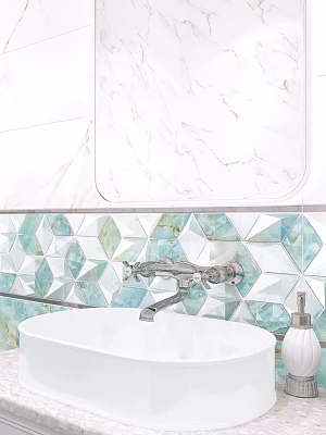 Декор Alma Ceramica Невада DWU09NVD006 голубой 249*500