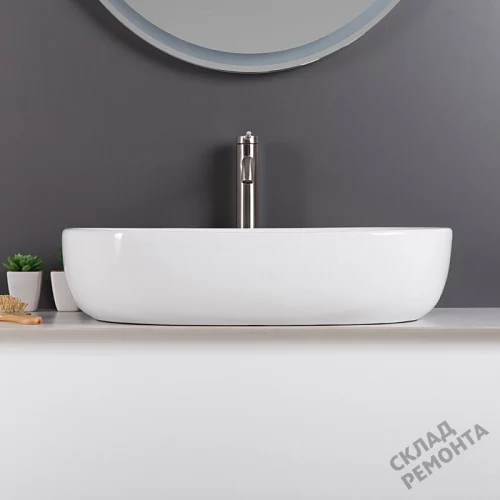 Фото Раковина накладная BelBagno BB1084 60 см купить в Новосибирске: цена, описание, фото. Интернет-магазин 3