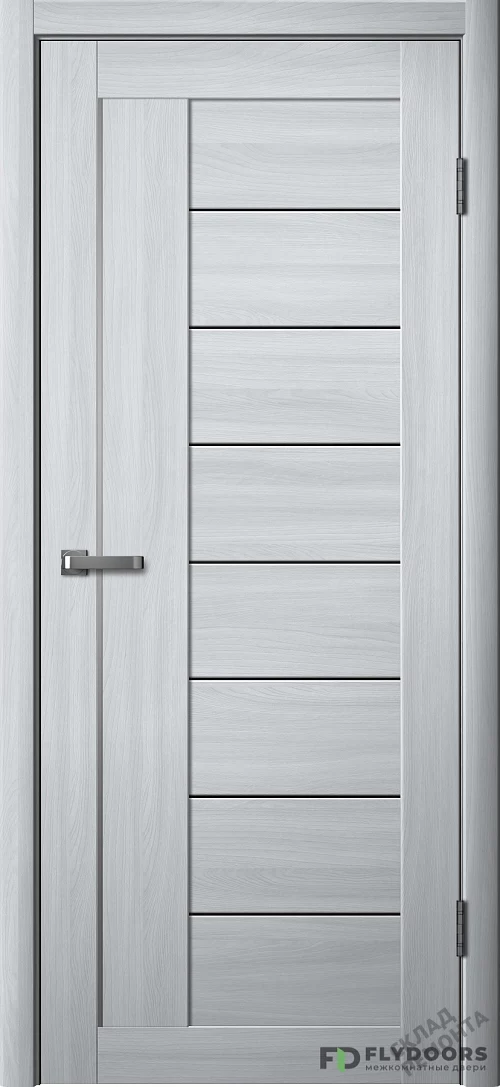 Фото Дверь FlyDoors Ла Стелла 201 ясень пепельный, экошпон, матовое стекло – купить в Новосибирске: цена, описание, фото. Интернет-магазин. 2