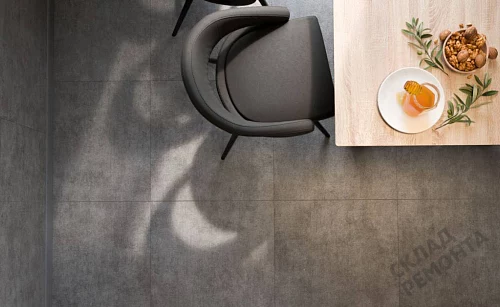 Фото Керамогранит матовый Steppe Ceramics Urban Grey серый 600*600*9 – купить в Новосибирске: цена, описание, фото. Интернет-магазин 2
