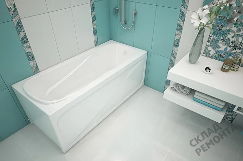 Фото Ванна акриловая Метакам Comfort 160*70  купить в Новосибирске: цена, описание, фото. Интернет-магазин 7