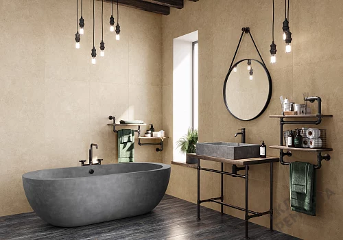 Фото Керамогранит матовый Alma Ceramica Шарп GFU60120SHP40R бежевый 1200*600*8,5 – купить в Новосибирске: цена, описание, фото. Интернет-магазин 3