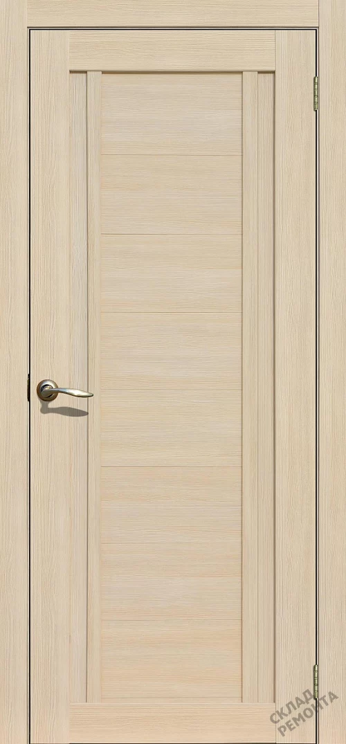 Фото Дверь FlyDoors Ла Стелла 204 ясень латте, экошпон, без стекла – купить в Новосибирске: цена, описание, фото. Интернет-магазин. 2