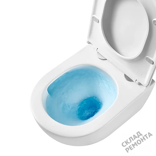 Фото Унитаз подвесной Calypso CS46UQ-OK ультратихий смыв купить в Новосибирске: цена, описание, фото. Интернет-магазин 4