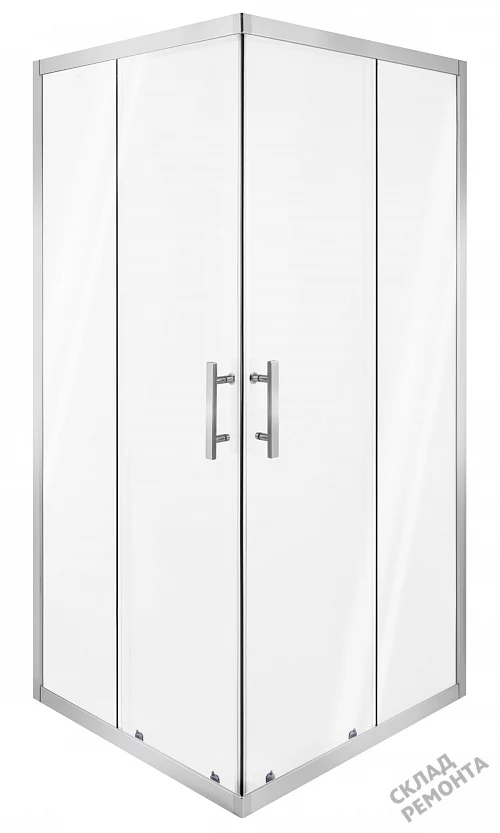 Фото Душевой уголок LUXMARE LXM01-90-CH стекло 6 мм 90*90 купить в Новосибирске: цена, описание, фото. Интернет-магазин 9