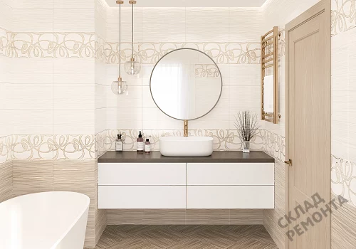 Фото Плитка настенная Alma Ceramica Plesso TWU09PLS044 коричневый 249*500 – купить в Новосибирске: цена, описание, фото. Интернет-магазин 3