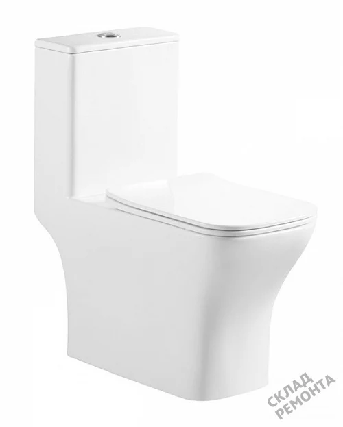 Фото Унитаз моноблок BelBagno Neon BB8617CPR-MN/SC безободковый купить в Новосибирске: цена, описание, фото. Интернет-магазин 3
