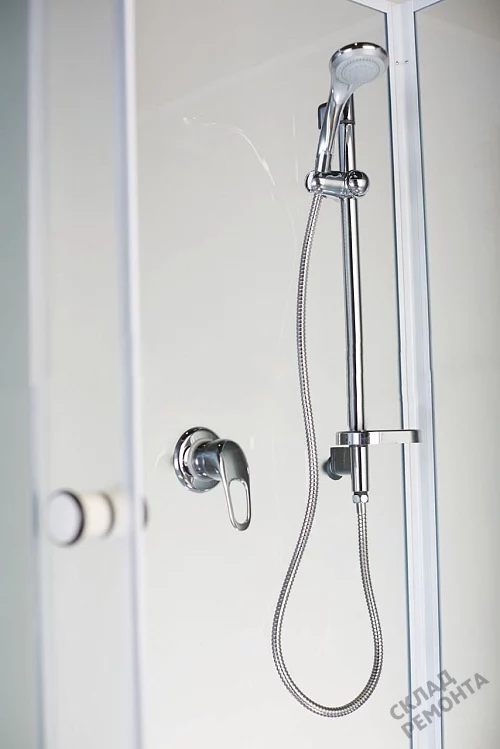 Фото Душевая кабина Aquapulse 8503A fabric (без крыши) низкий поддон угловая 80*80 купить в Новосибирске: цена, описание, фото. Интернет-магазин 3