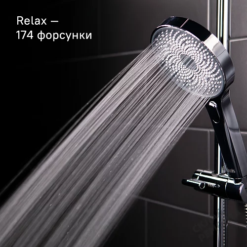 Фото Душевая система Iddis СпаХоум SPA3F0Ci76 хром купить в Новосибирске: цена, описание, фото. Интернет-магазин 6