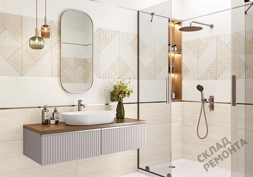 Фото Плитка настенная Alma Ceramica Патио TWU3090PAT07R светло-бежевый 300*900 – купить в Новосибирске: цена, описание, фото. Интернет-магазин 3