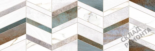 Фото Плитка настенная Alma Ceramica Оксид TWU12OXD17R многоцветный 246*740 – купить в Новосибирске: цена, описание, фото. Интернет-магазин 2